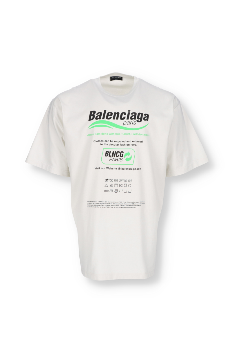 T-Shirt Balenciaga Boxy - Outlet