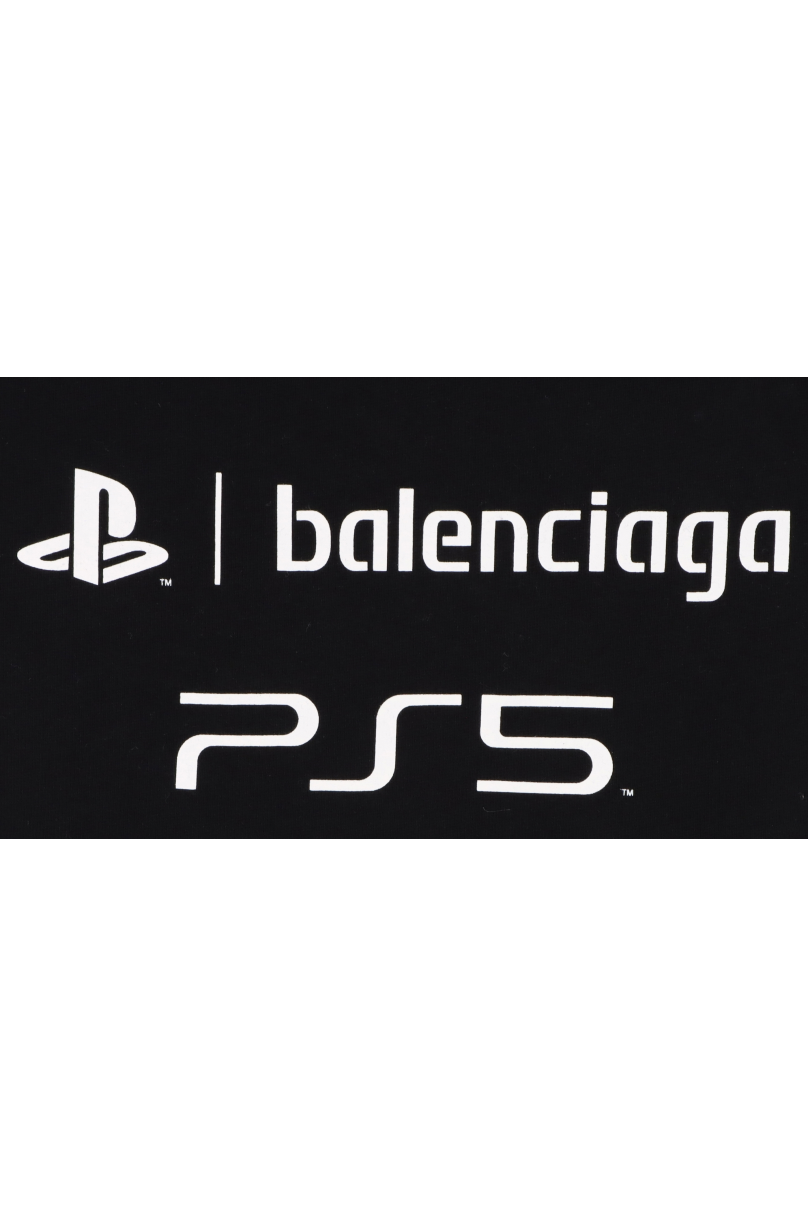 Sweat à capuche Balenciaga Shrunk Playstation - Outlet