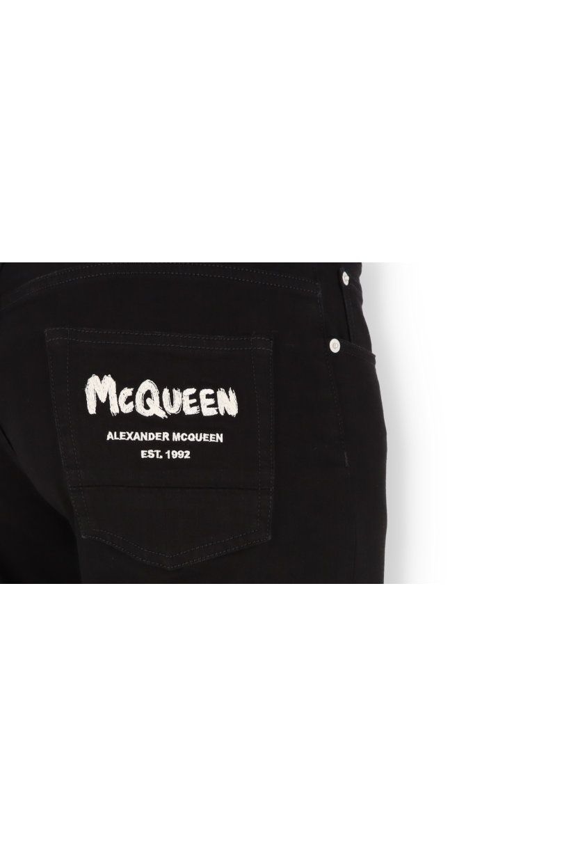 Alexander McQueen Graffiti Jeans