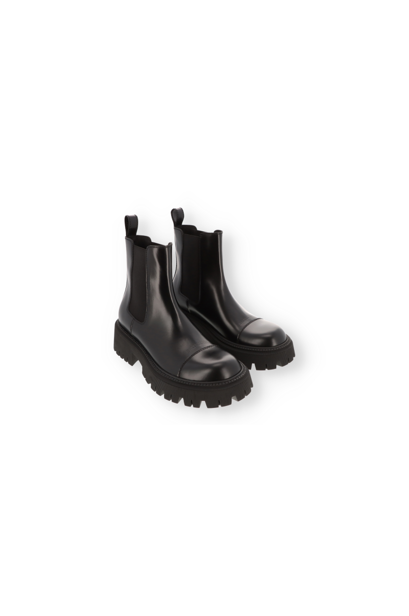 Balenciaga Tractor Platform Chelsea Boots MenS Black for Men