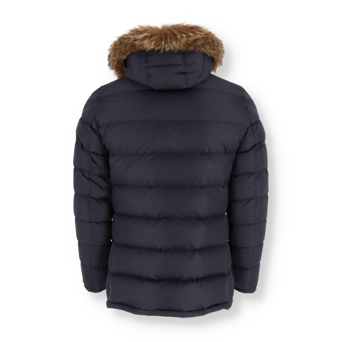 Fur Moncler Cluny Down Parka Navy Luxury Brands Moncler Cluny Down