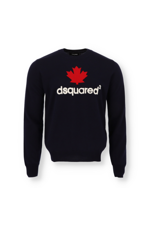Dsquared2 Mini D2Leaf Wool Sweater